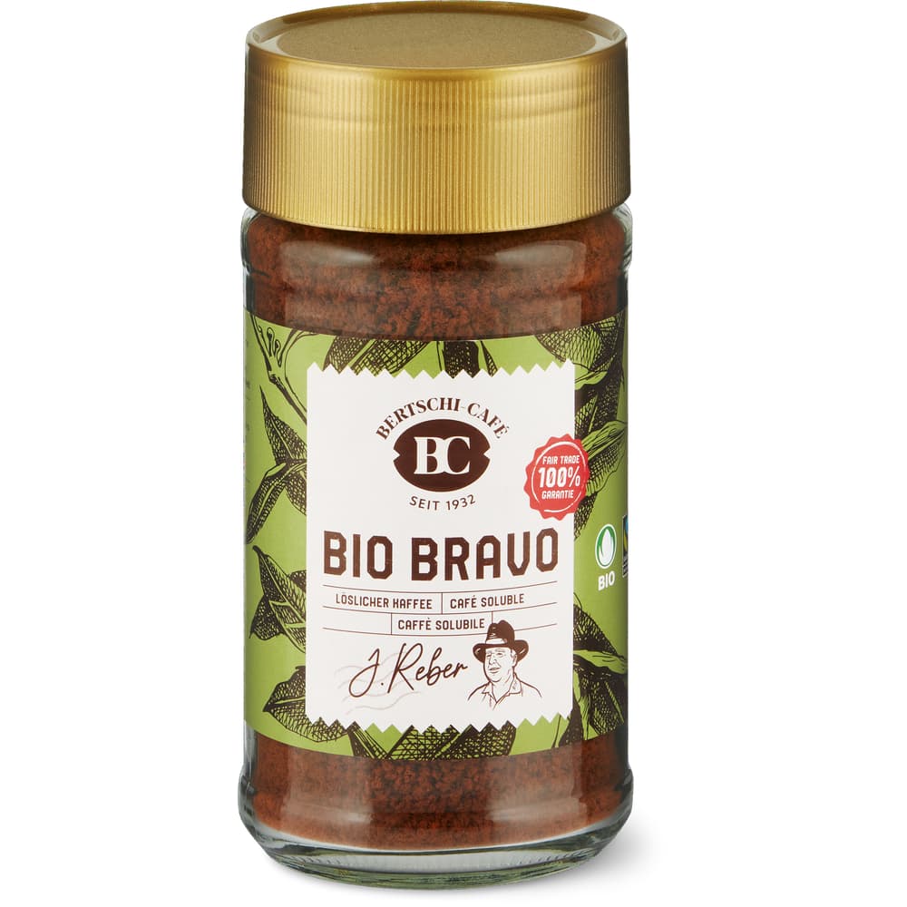 Bertschi Instantkaffee Bio, Bravo
