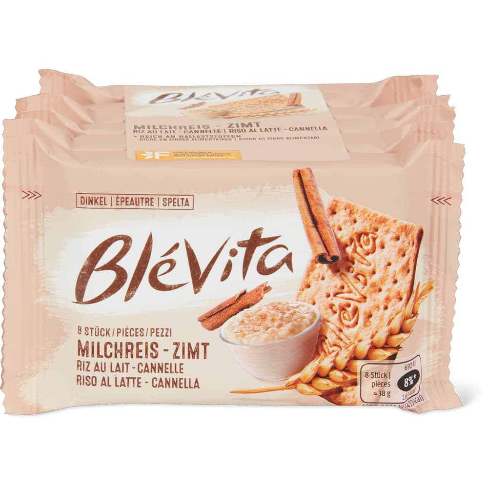 Blévita Dinkelgebäck Milch-Zimt