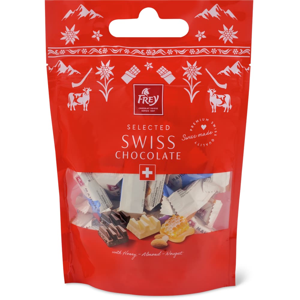 Frey Assortierte Schokoladen Honig, Mandel, Nougat