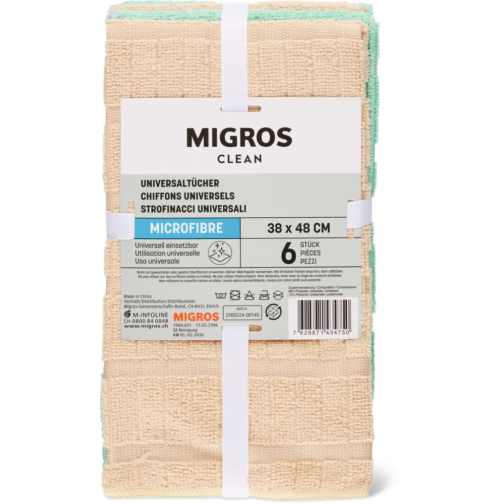 Migros Clean Mikrofasertuch