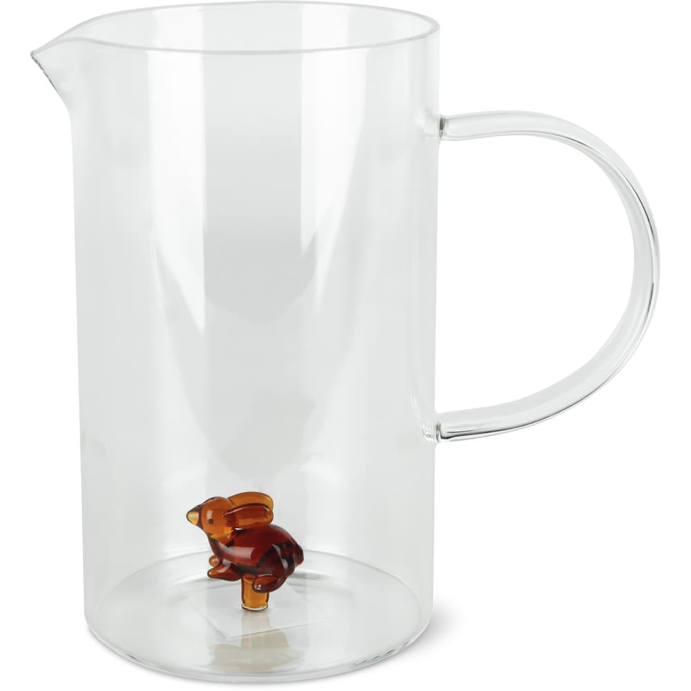Migros Kitchen & Co. Karaffe mit Hase transparent, 1L
