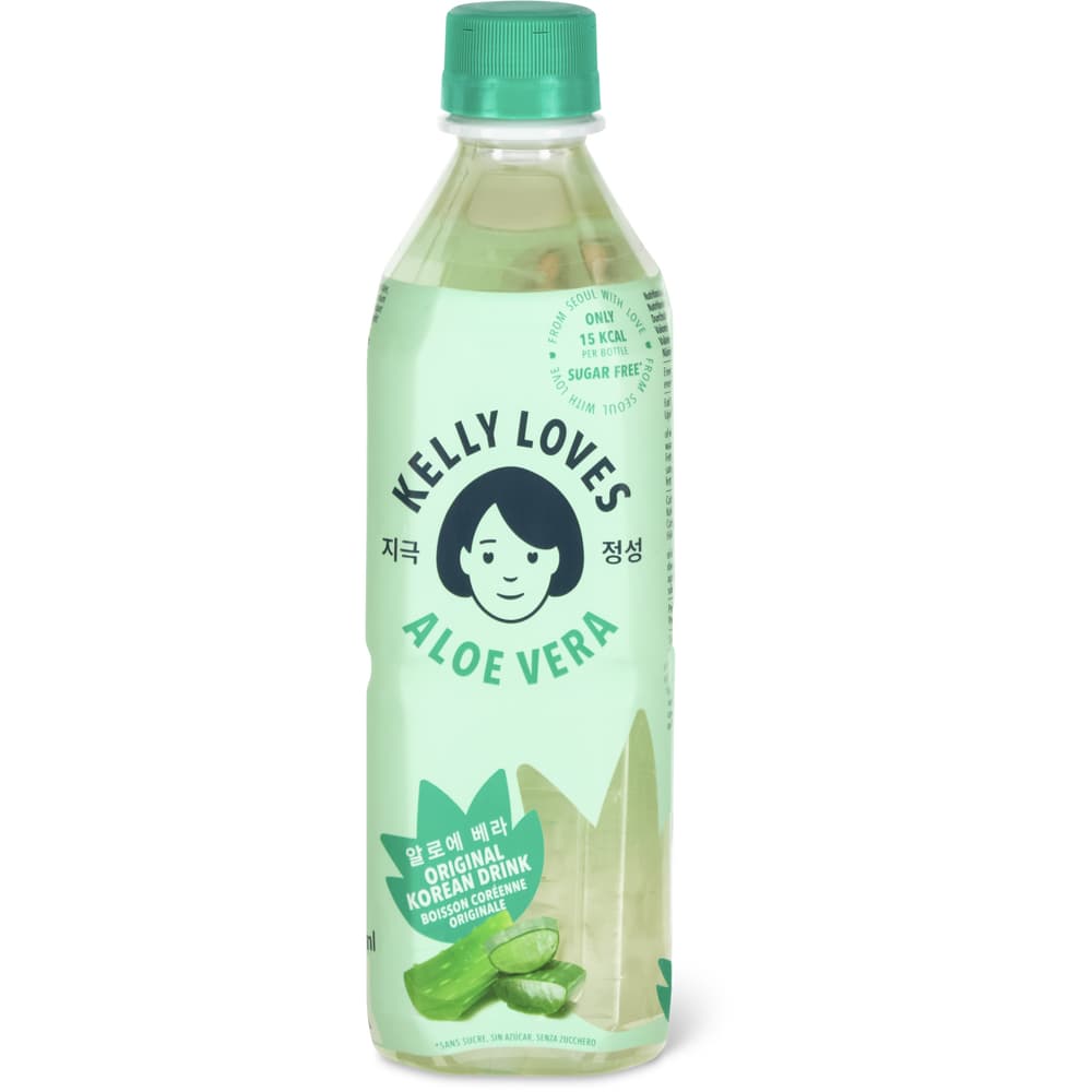 Kelly Loves Aloe Vera Drink sugar free