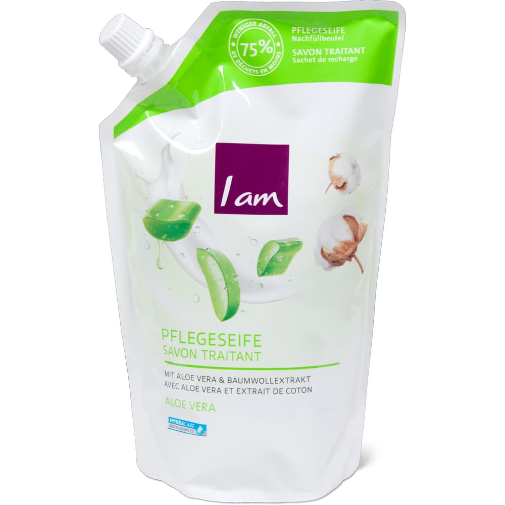 I am Pflegeseife Aloe Vera, Refill