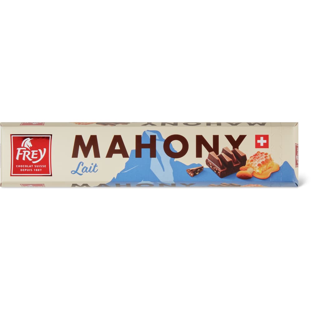 Frey Mahony Tafelschokolade Milchschokolade, Mandel-Honig-Nougat
