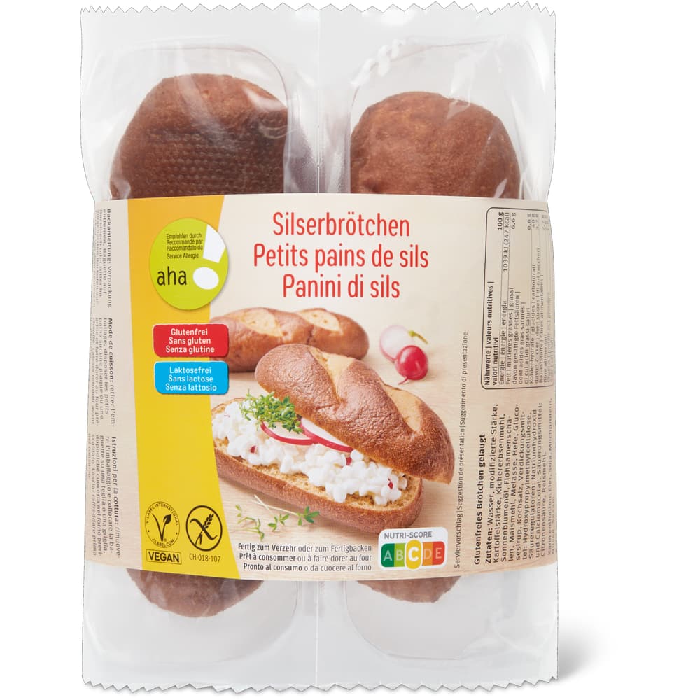 aha! Silserbrötchen Part baked