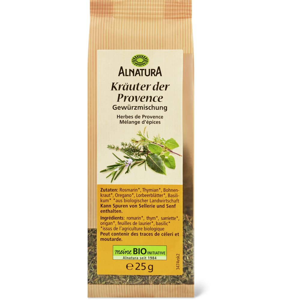 Alnatura Kräuter der Provence Gewürzemischung