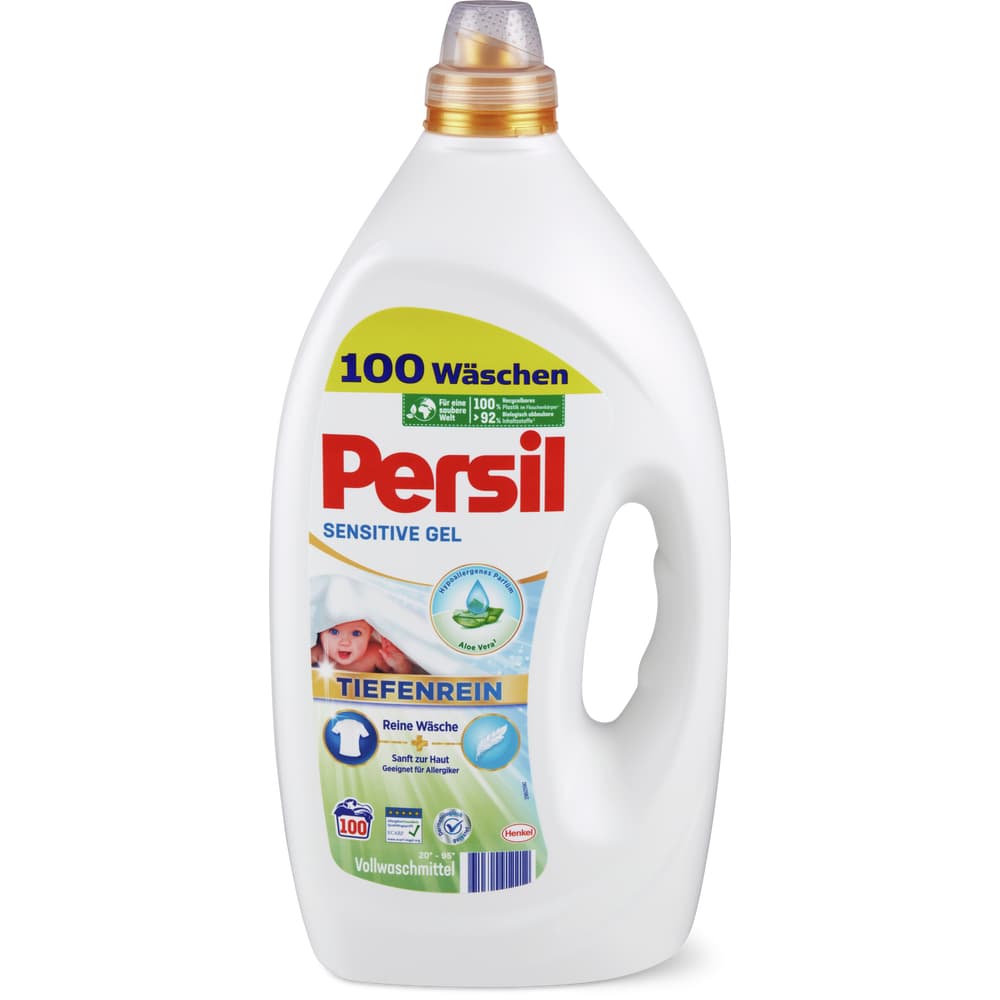Persil Sensitive Flüssigwaschmittel 100 Waschgänge