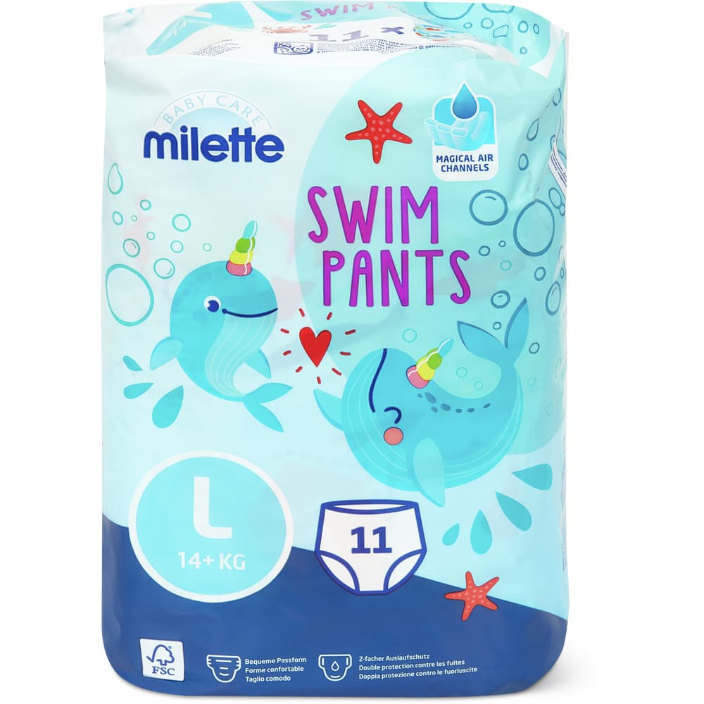Milette Baby Care Schwimmwindeln Grösse L, +14kg