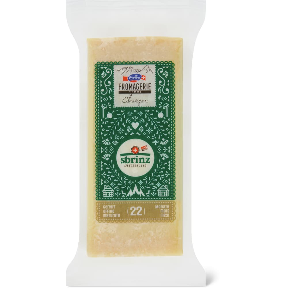 Emmi Sbrinz Schweizer Extra-Hartkäse, vollfett, mit Rohmilch