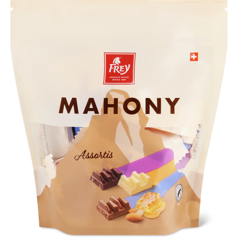 Frey Mahony Milchschokolade Honig, Mandel, Nougat
