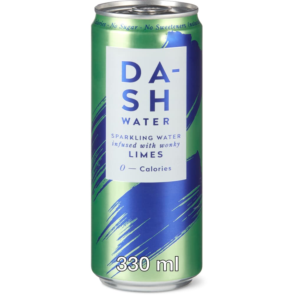 Dash Water Limes Sparkling Water 0. Calories