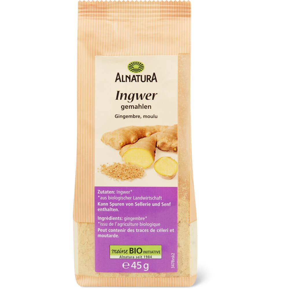 Alnatura Ingwer Bio, gemahlen