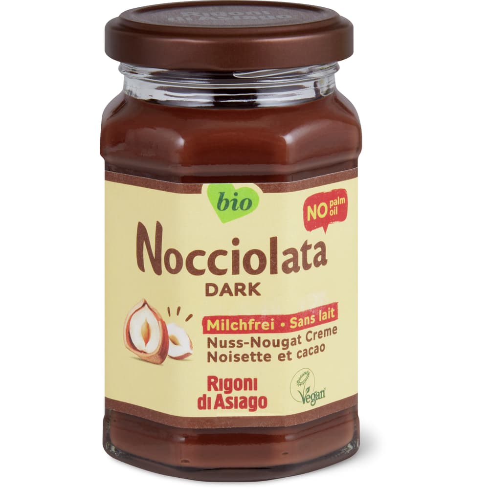 Nocciolata Brotaufstrich Ohne Milch - mit Kakao und Haselnüssen