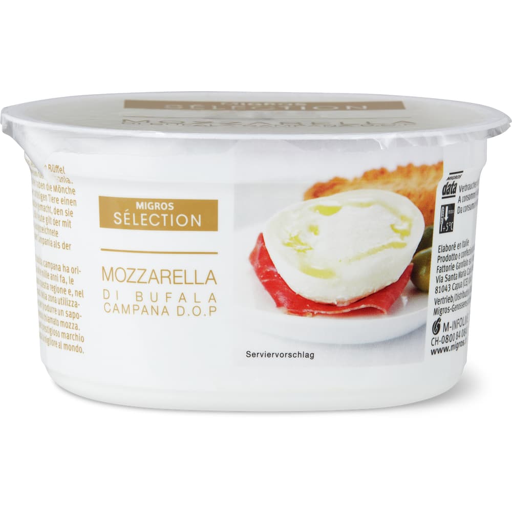 Sélection Mozzarella di Bufala Campana D.O.P