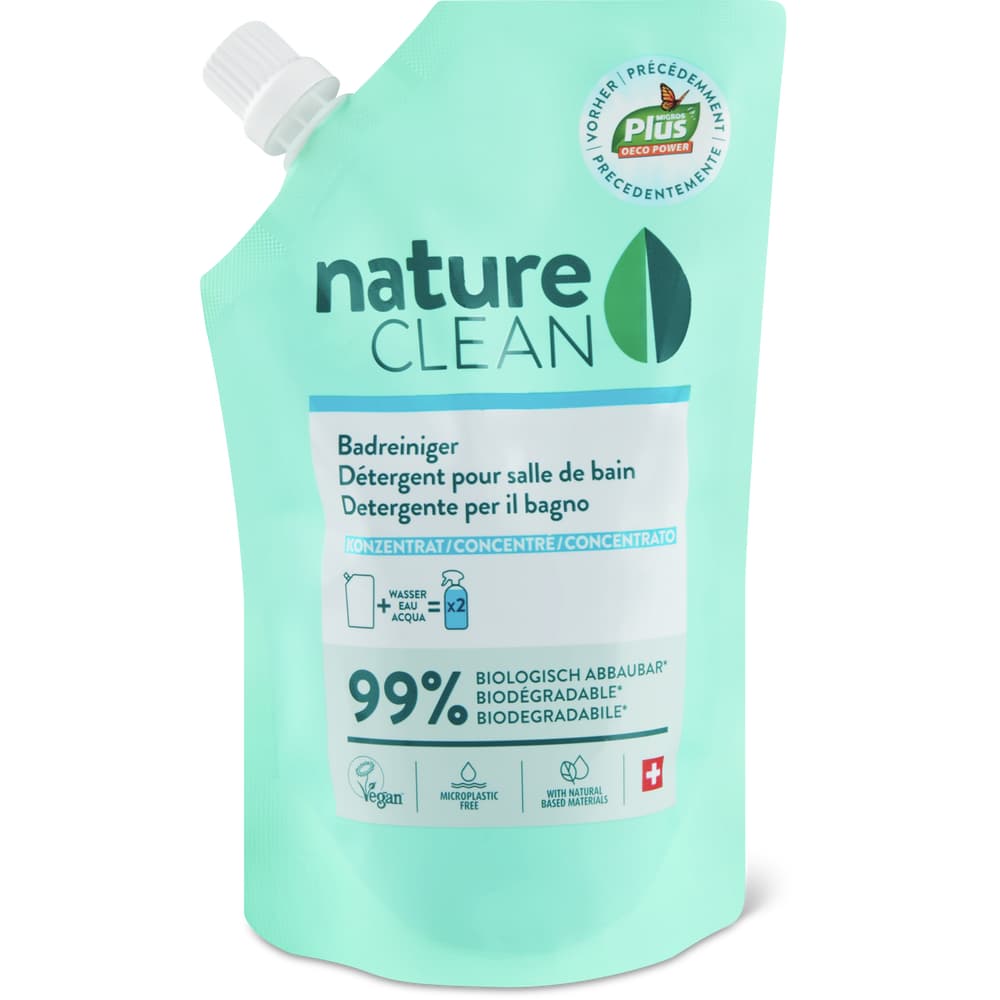 Nature Clean Badcremereiniger Nachfüller Konzentrat