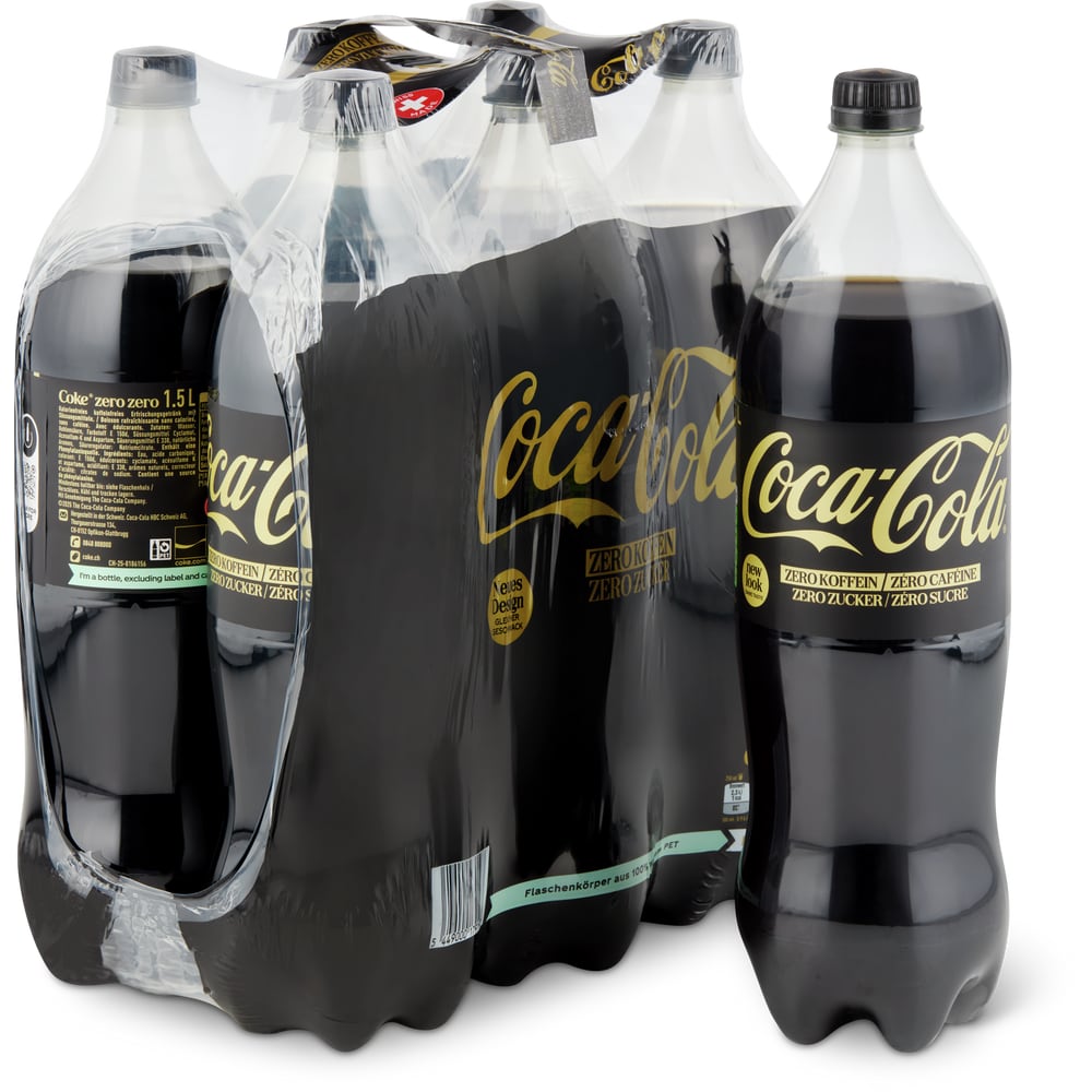 Coca-Cola zero Zucker und zero Koffein