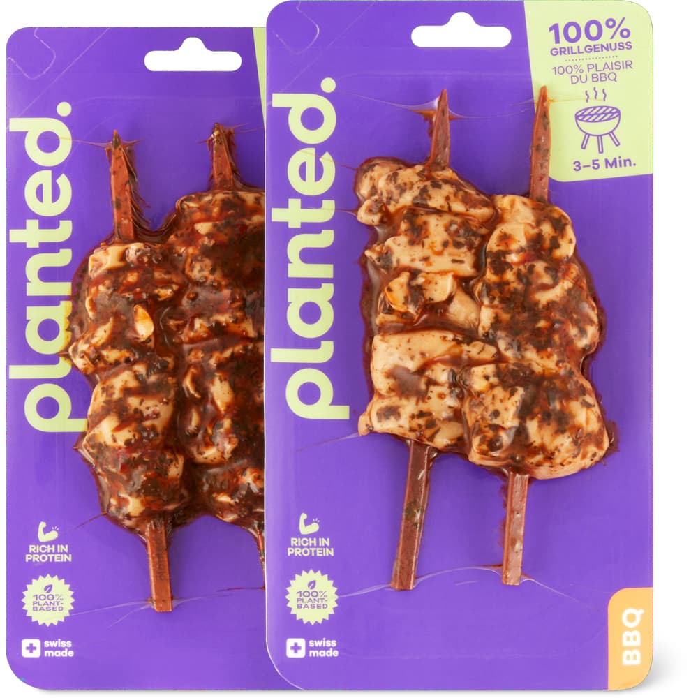 planted.  Grillspiesse BBQ  Migros