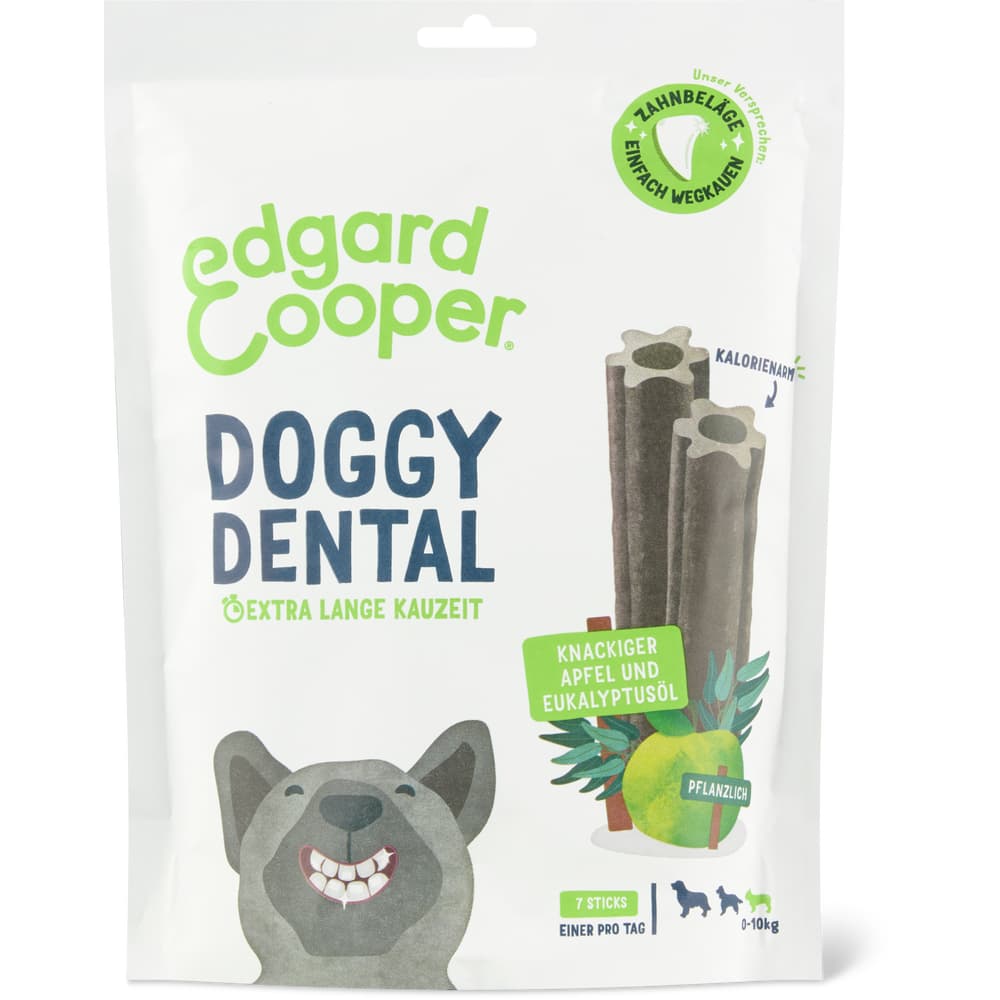 Edgard & Cooper Doggy Dental Apfel und Eukalyptusöl