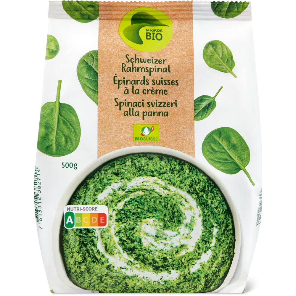 Migros Bio Schweizer Rahmspinat