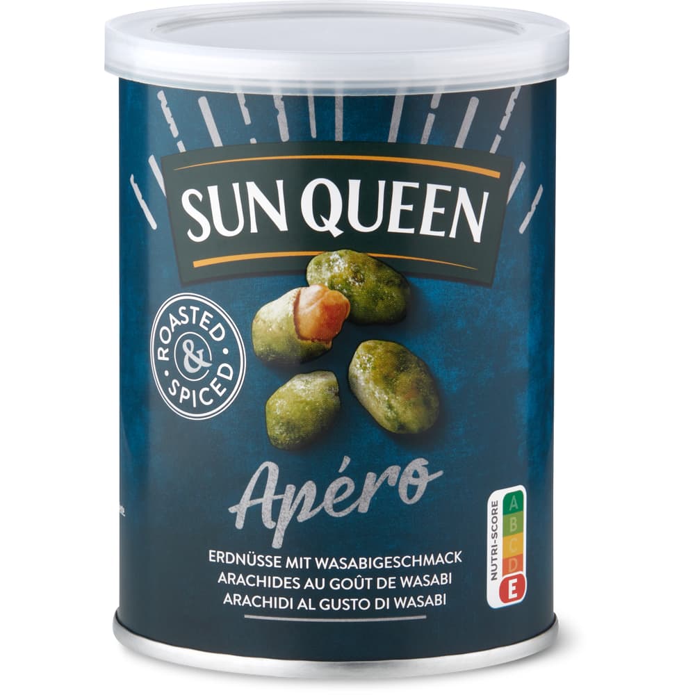 Erdnüsse mit Wasabigeschmack