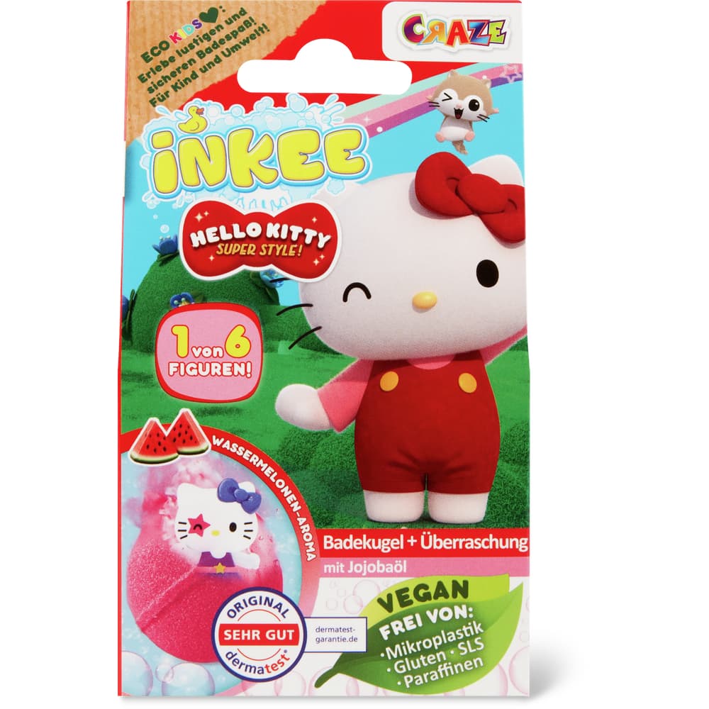CRAZE Inkee Foamy Rainbow Bath Ball - Fun And Colour For The Bathtub