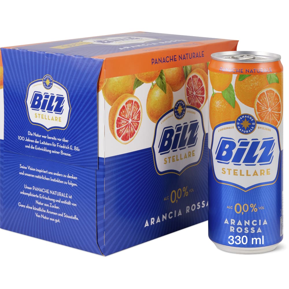 Bilz Stellare 0.0% Alkoholfreies Bier Blutorange