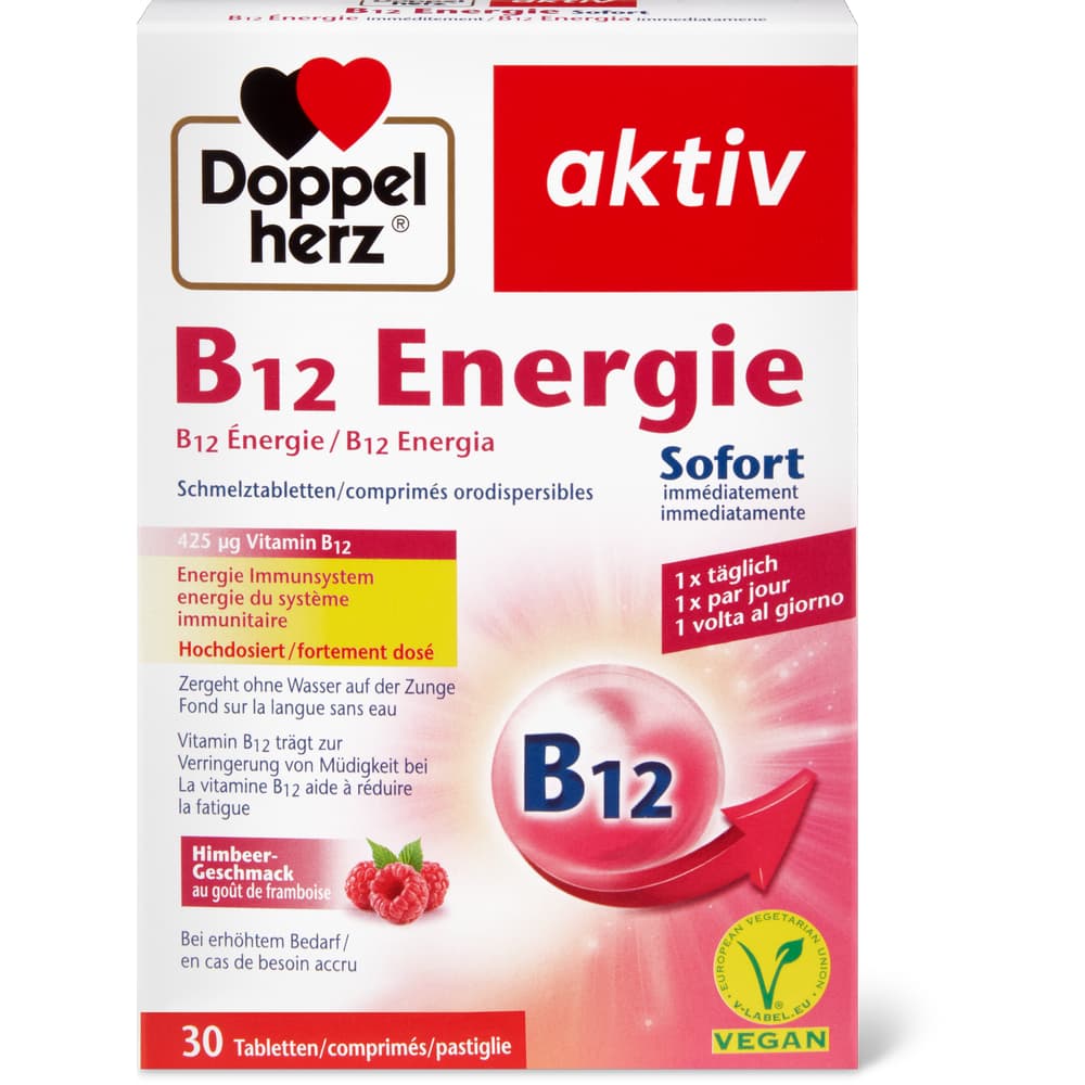Doppelherz B12 Energie Tabletten vegan
