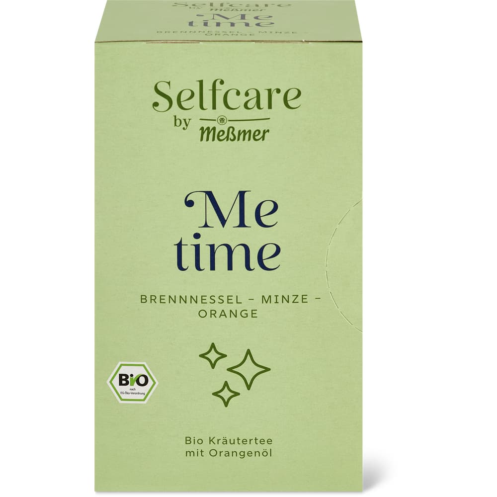 Messmer Selfcare Me Time Bio, Brennnessel, Minze, Orange