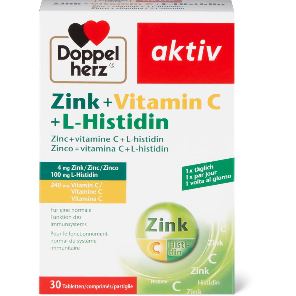 Doppelherz Zink & Histidin Tabletten