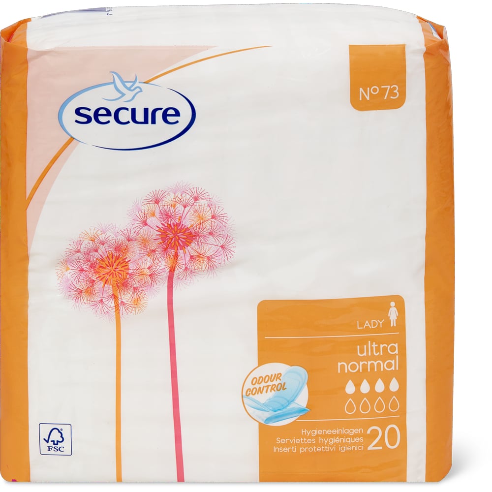 Secure N°73 Hygieneeinlagen Lady - Ultra Normal