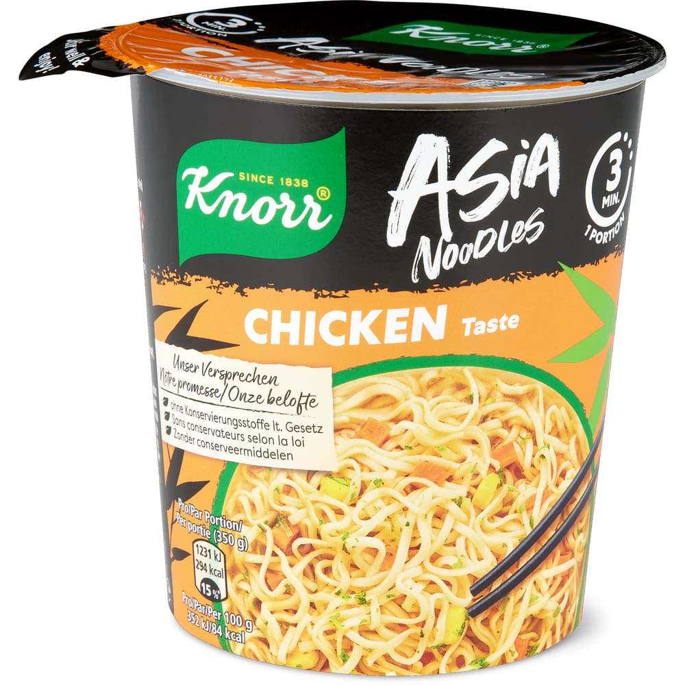 Knorr Asia Noodles Instant Nudel Chicken Taste