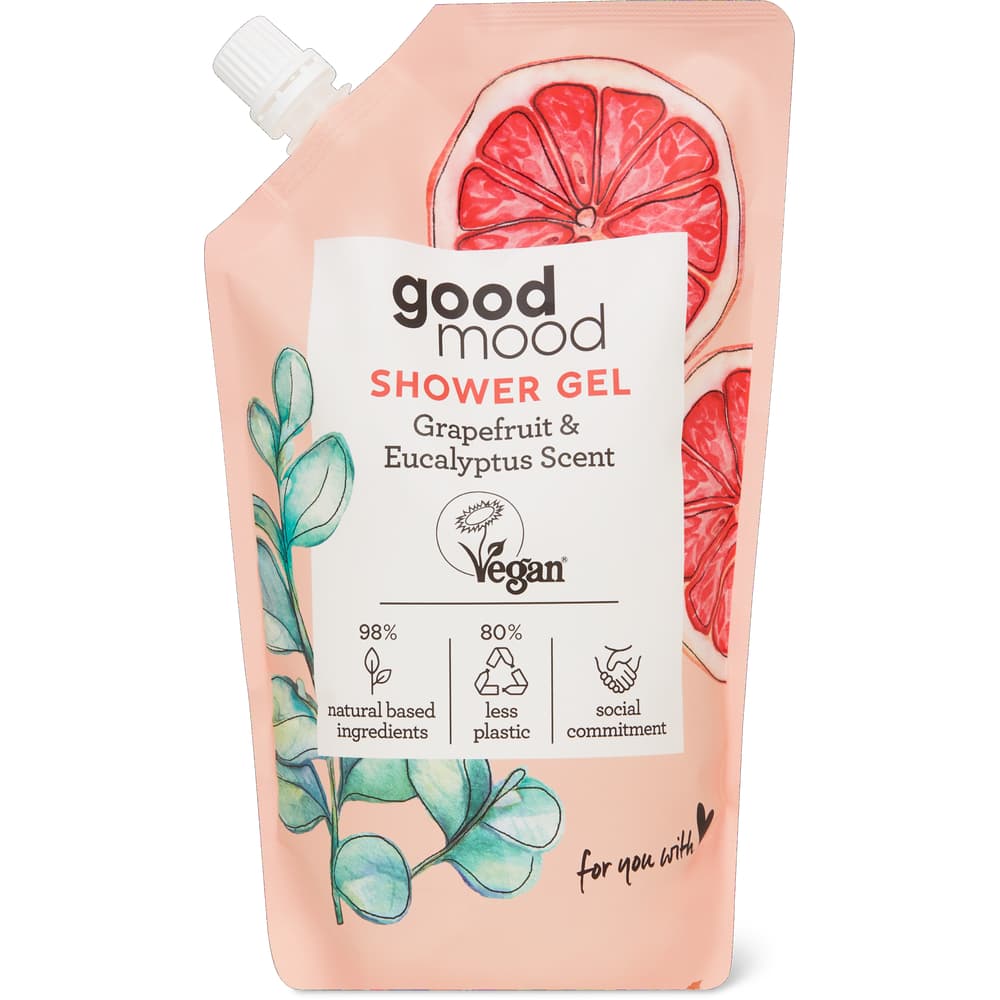 good mood Duschgel Nachfüller Grapefruit & Eukalyptus
