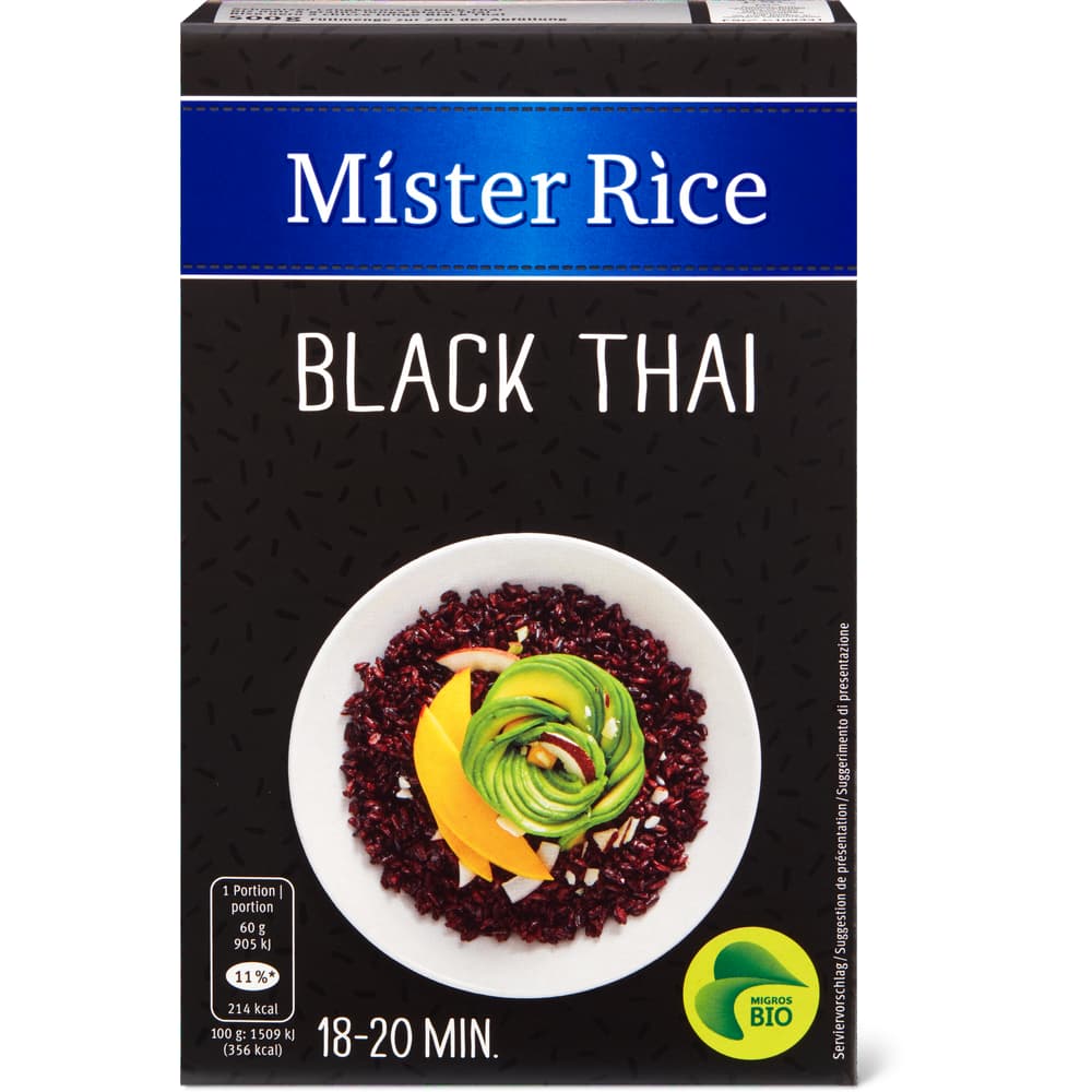 Mister Rice Bio Langkornreis Black Thai