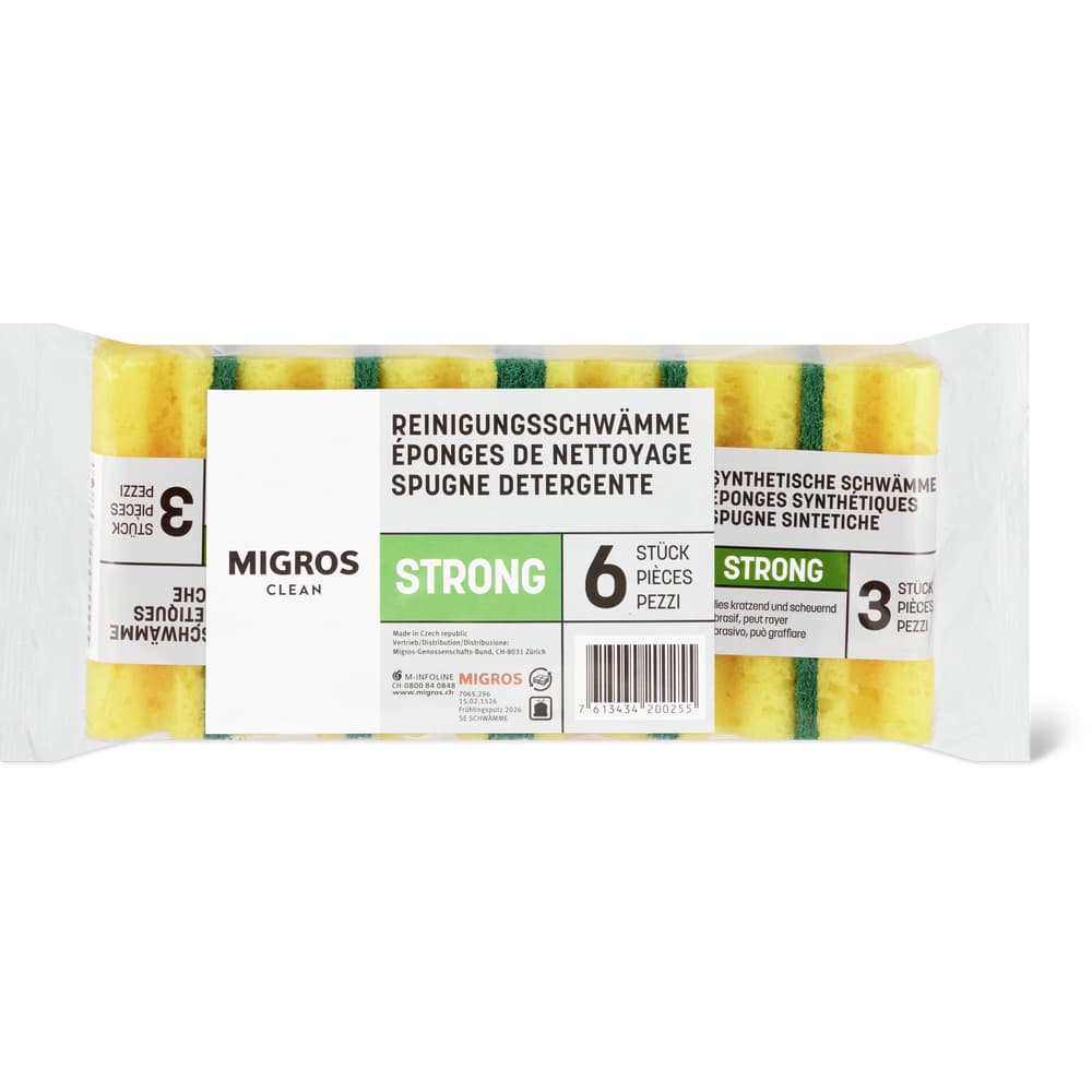 Migros Clean Schwämme