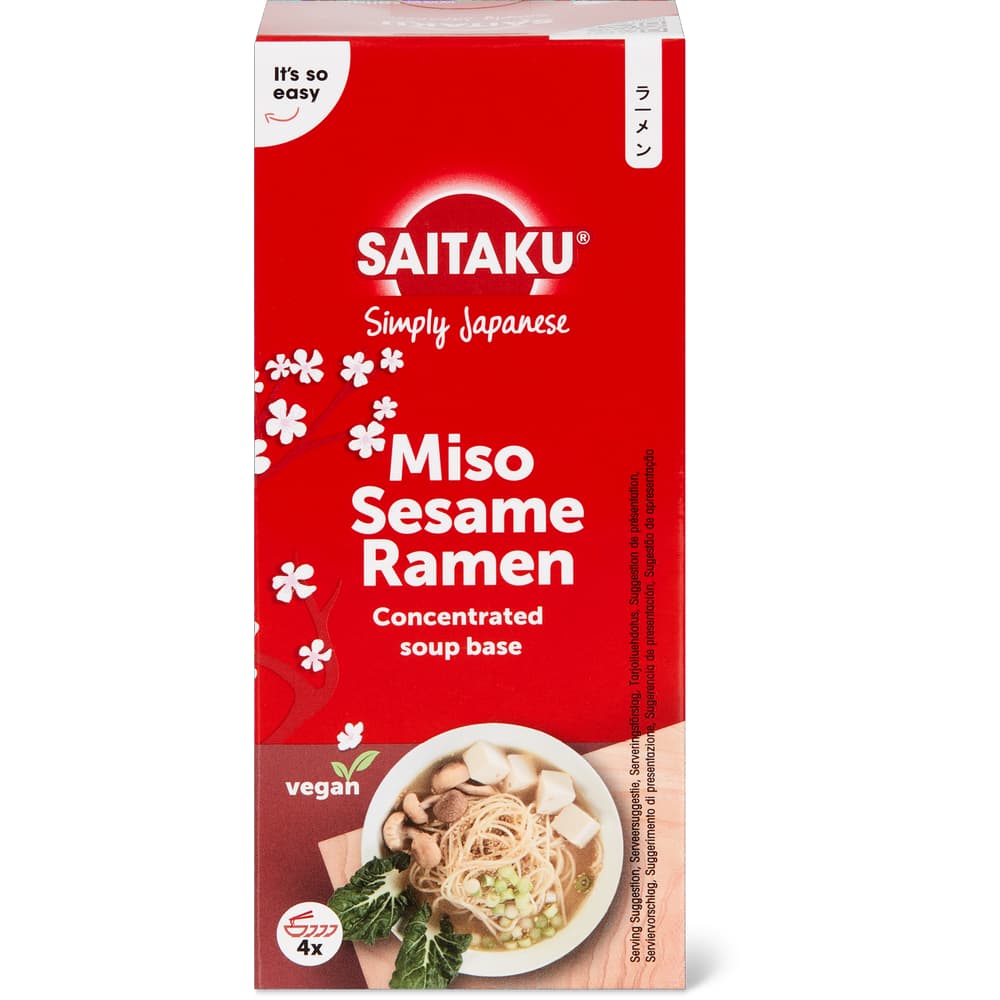 Saitaku Simply Japanese Miso Sesame Ramen
