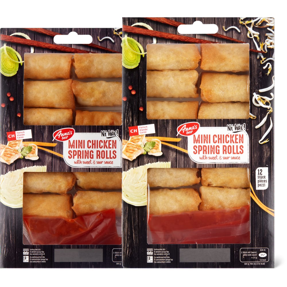 Anna's Best Mini Spring Rolls