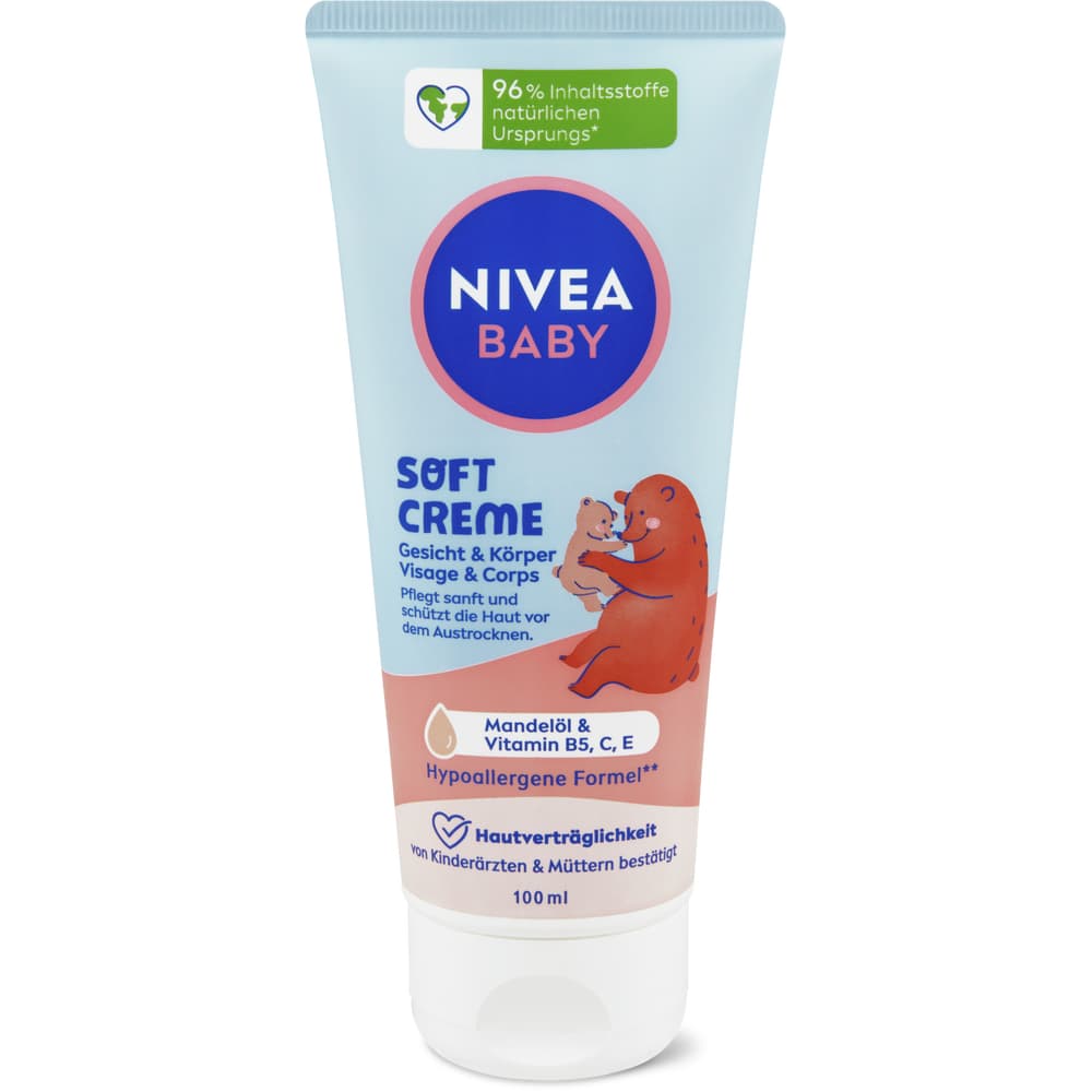 Nivea Baby Babycreme Gesicht & Körper Mandelöl