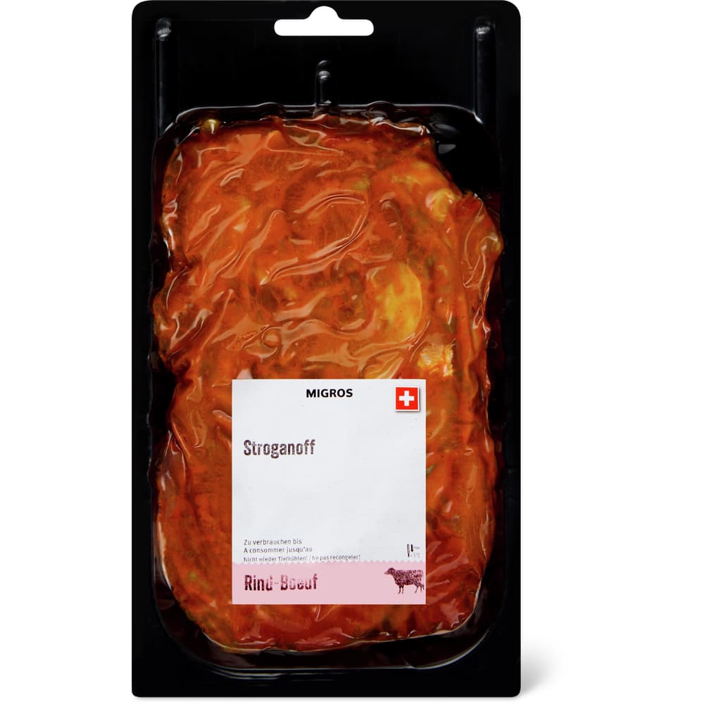 Migros Rindsstroganoff