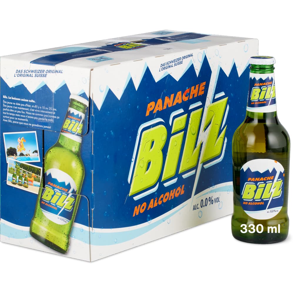 Bilz Panaché 0.0% Bier-Mischgetrank alkoholfrei