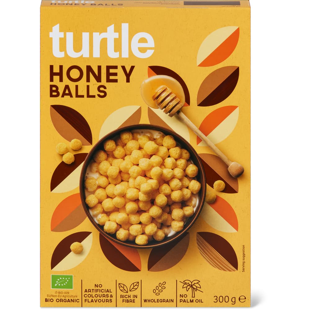 Turtle Bio Getreide mit Honig