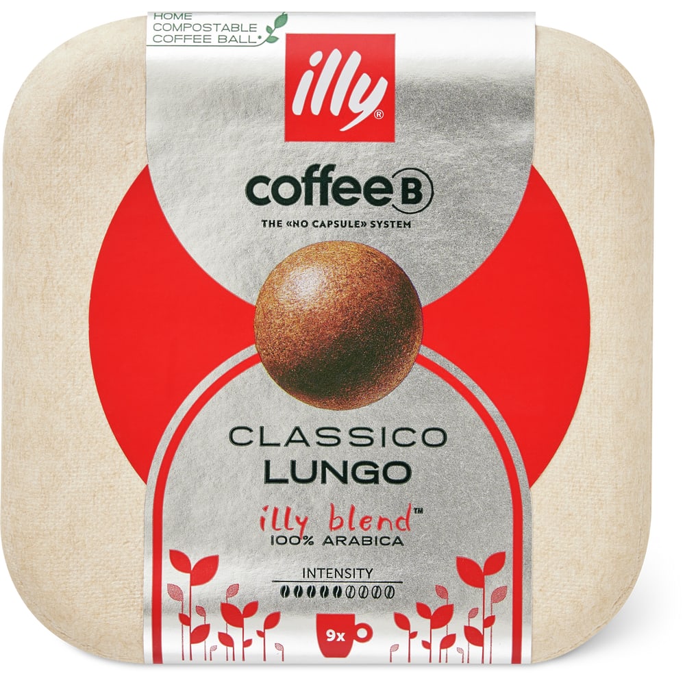 CoffeeB · Illy Lungo · 9 Balls • Migros