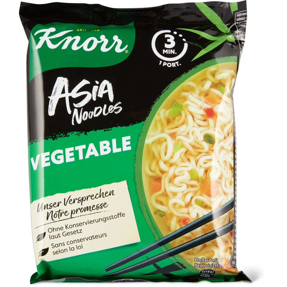 Knorr Asia Noodles Instant Nudel Gemüse