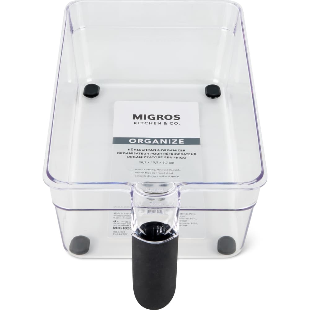 Migros Kitchen & Co. Kühlschrankorganizer mit Griff 28.2cm x 15.5cm x 8cm