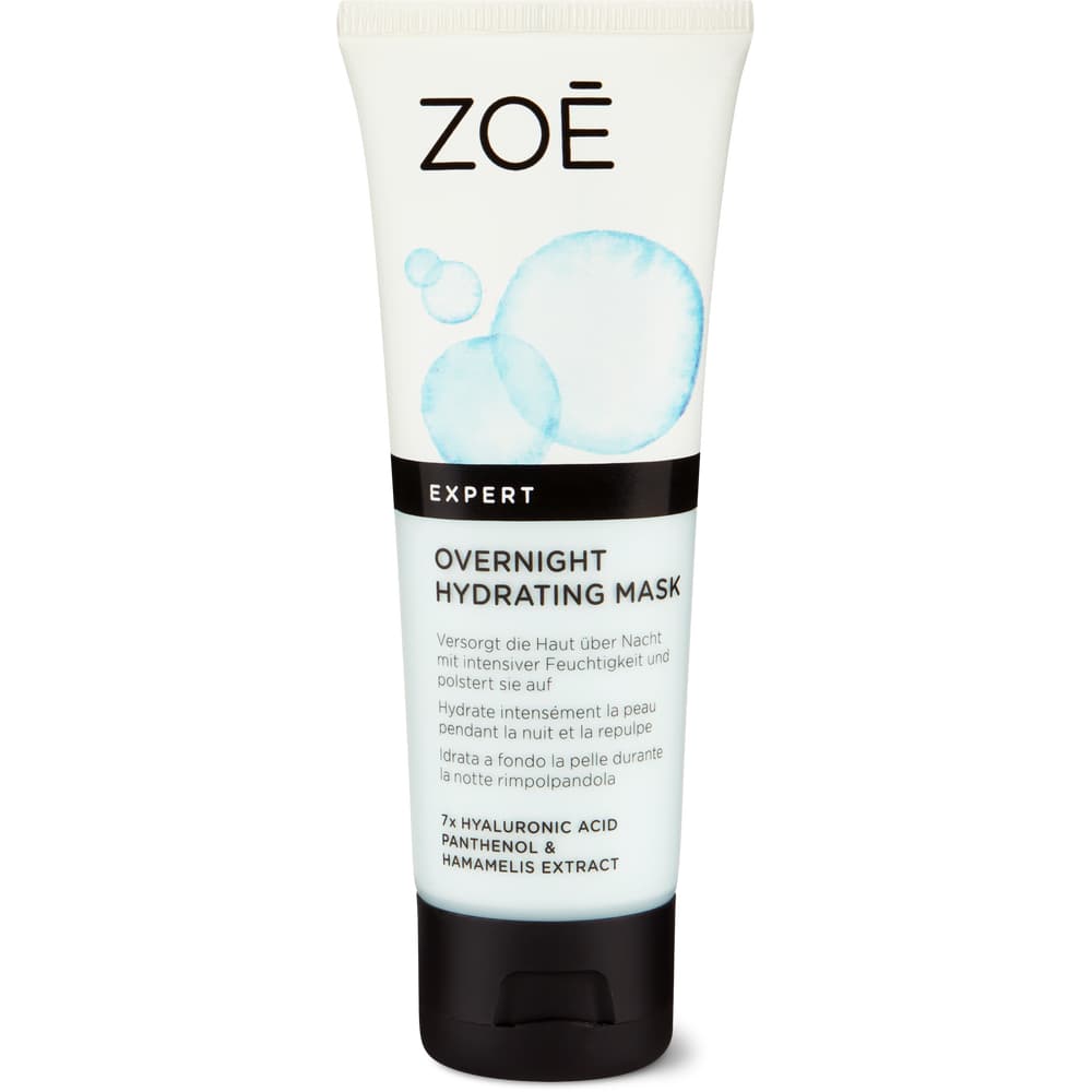 Zoé Expert Overnight Hydrating Mask