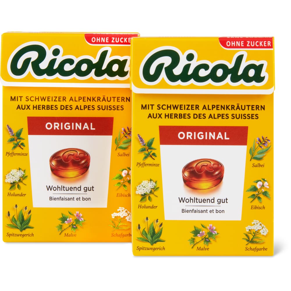 Ricola Kräuterbonbons Ohne Zucker