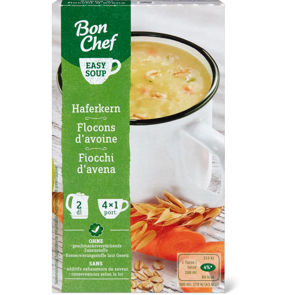 Bon Chef Easy soup Suppe Haferkern