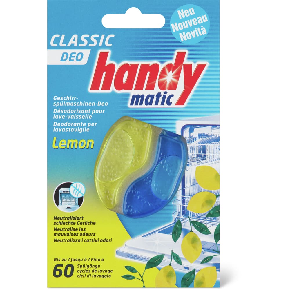 Handymatic Classic Geschirrspülmaschinen-Deo Zitrone
