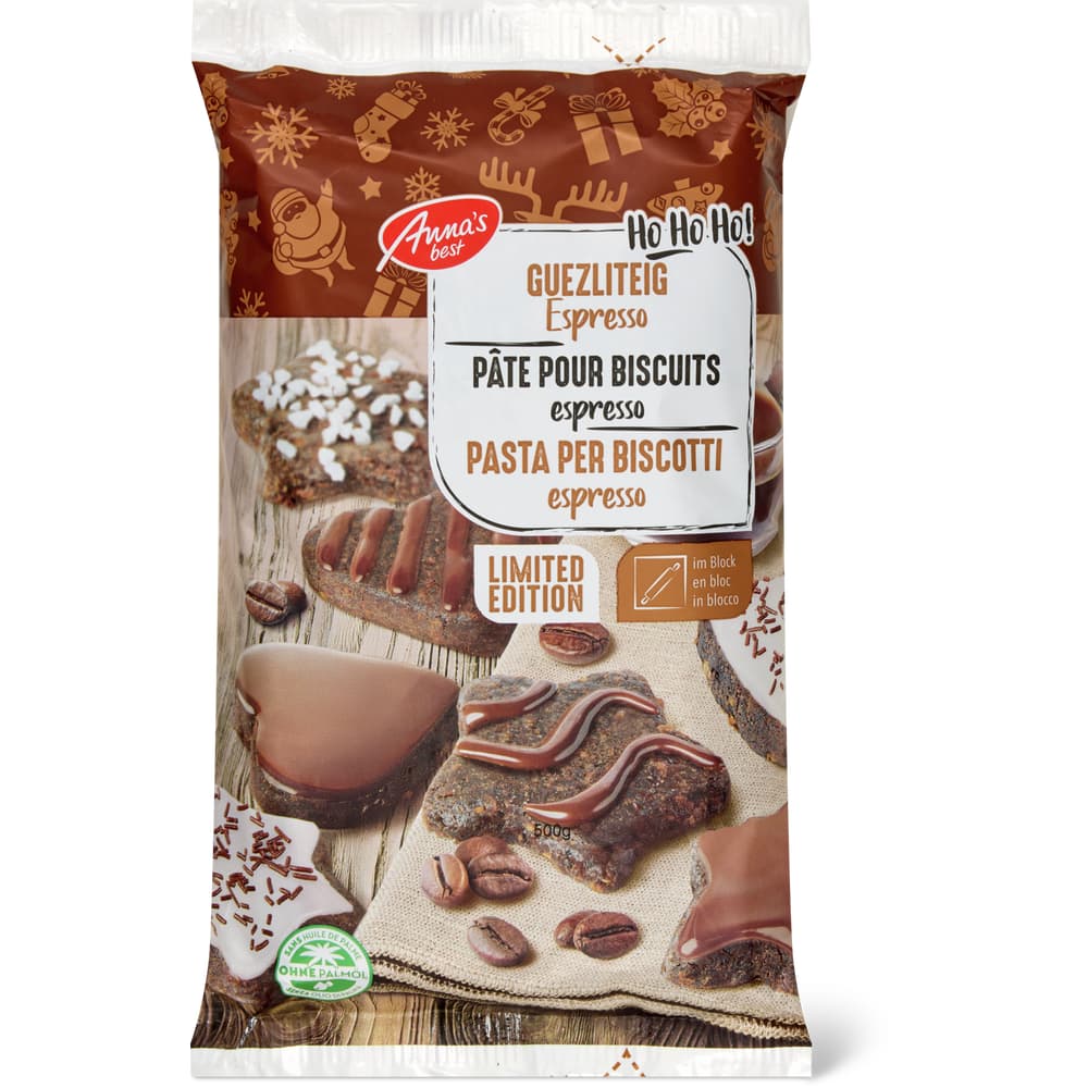 Anna's Best Espressoguezliteig im Block