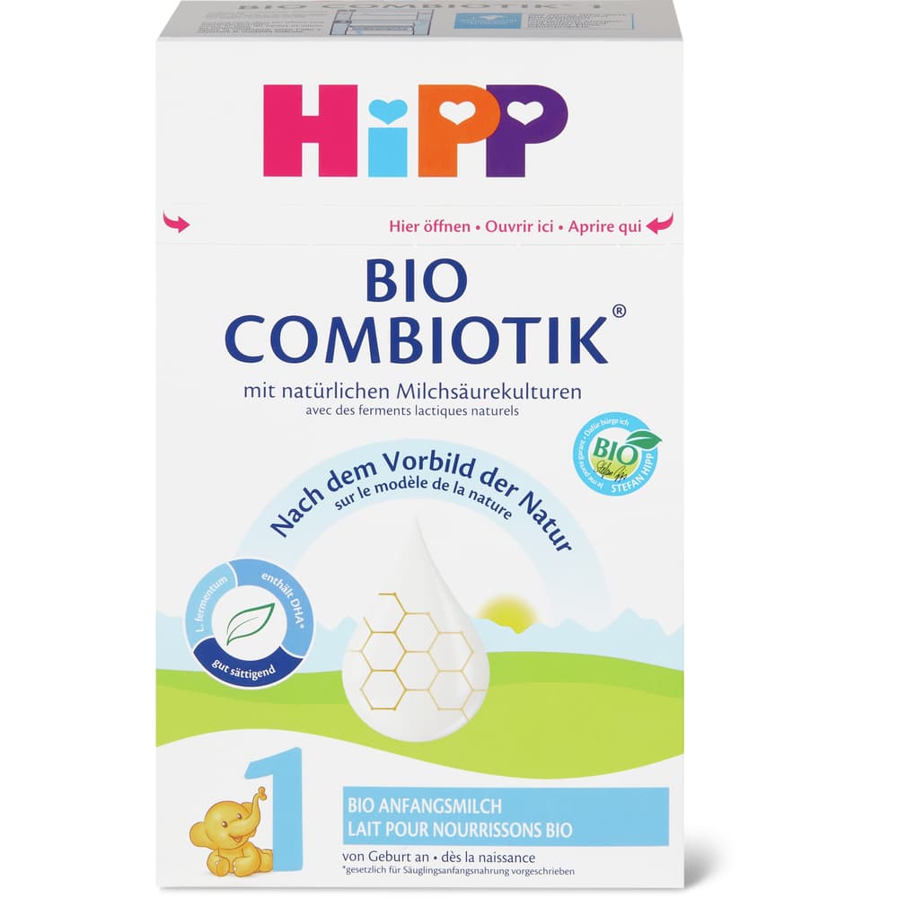 HiPP Bio Combiotik 1 Anfangsmilch Von Geburt an