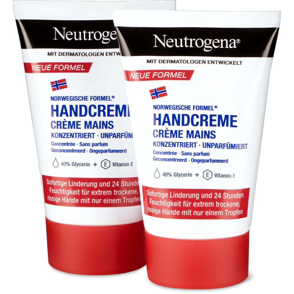 Neutrogena Handcreme unparfümiert, Gylcerin & Vitamin E